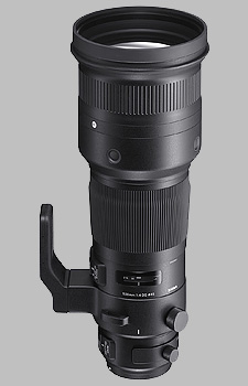 image of the Sigma 500mm f/4 DG OS HSM Sports lens