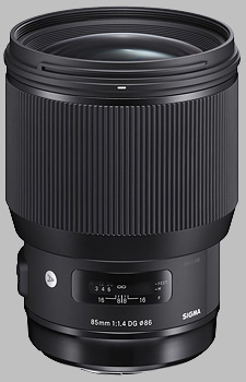 image of Sigma 85mm f/1.4 DG HSM Art