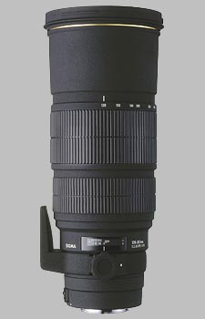 image of the Sigma 120-300mm f/2.8 EX IF HSM APO lens
