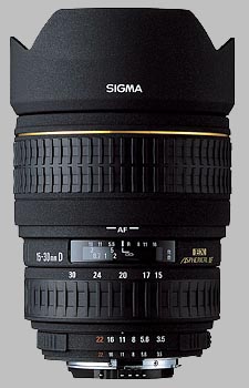 image of the Sigma 15-30mm f/3.5-4.5 EX DG Aspherical lens