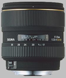 image of the Sigma 17-35mm f/2.8-4 EX DG Aspherical HSM lens