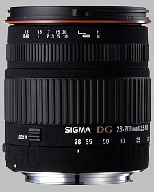image of the Sigma 28-200mm f/3.5-5.6 DG Macro lens