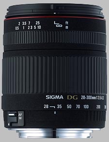 image of the Sigma 28-300mm f/3.5-6.3 DG Macro lens