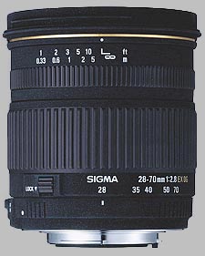 image of the Sigma 28-70mm f/2.8 EX DG lens