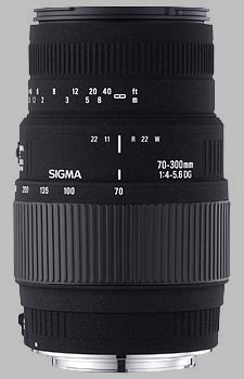image of the Sigma 70-300mm f/4-5.6 DG Macro lens