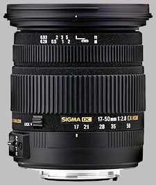 image of the Sigma 17-50mm f/2.8 EX DC OS HSM lens