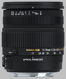 image of the Sigma 17-70mm f/2.8-4 DC Macro OS HSM lens