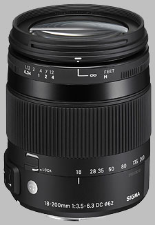 image of Sigma 18-200mm f/3.5-6.3 DC Macro OS HSM Contemporary