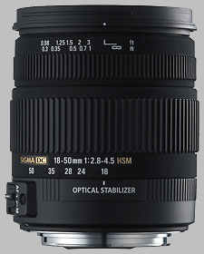 image of the Sigma 18-50mm f/2.8-4.5 DC OS HSM lens