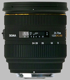 image of the Sigma 24-70mm f/2.8 EX DG HSM lens