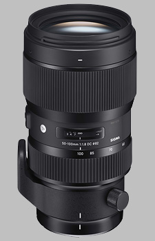 image of the Sigma 50-100mm f/1.8 DC HSM Art lens