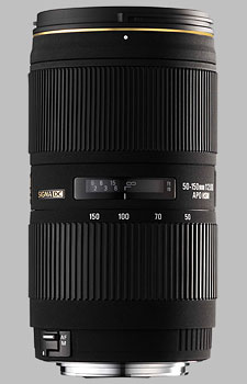 image of the Sigma 50-150mm f/2.8 II EX DC HSM APO lens