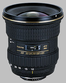 image of the Tokina 12-24mm f/4 AT-X 124 AF PRO DX SD lens