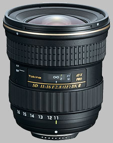 image of the Tokina 11-16mm f/2.8 AT-X 116 PRO DX II SD lens