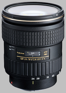 image of the Tokina 24-70mm f/2.8 AT-X PRO FX SD lens