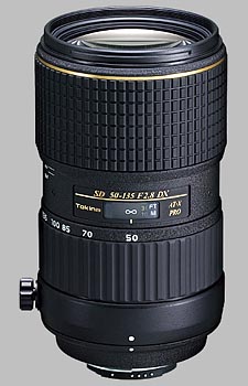 image of the Tokina 50-135mm f/2.8 AT-X 535 AF PRO DX lens