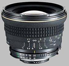 image of the Tokina 17mm f/3.5 AT-X 17 AF PRO Aspherical lens
