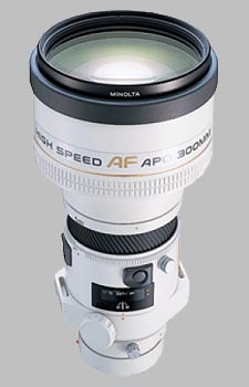 image of the Konica Minolta 300mm f/2.8 APO G AF lens