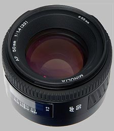 image of the Konica Minolta 50mm f/1.4 AF lens