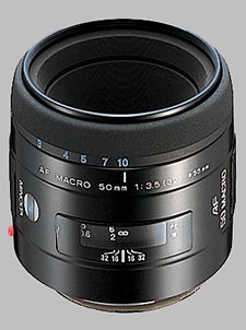 image of the Konica Minolta 50mm f/3.5 Macro AF lens