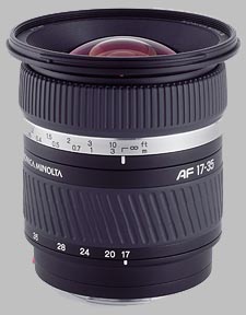image of the Konica Minolta 17-35mm f/2.8-4 D AF lens