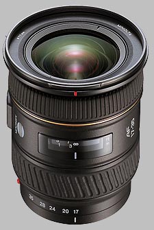 image of the Konica Minolta 17-35mm f/3.5 G AF lens