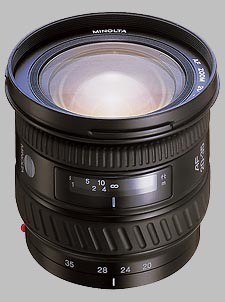 image of the Konica Minolta 20-35mm f/3.5-4.5 AF lens