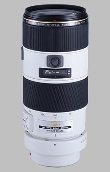 image of the Konica Minolta 70-200mm f/2.8 APO G D SSM AF lens
