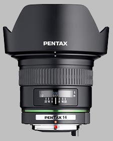 image of the Pentax 14mm f/2.8 ED IF SMC P-DA lens