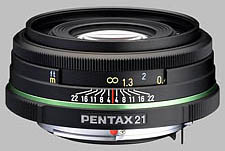 image of the Pentax 21mm f/3.2 Limited SMC P-DA lens