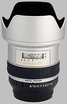 image of the Pentax 24mm f/2 SMC P-FA lens