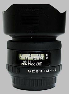 image of the Pentax 35mm f/2 AL SMC P-FA lens