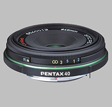 image of the Pentax 40mm f/2.8 Limited SMC P-DA lens