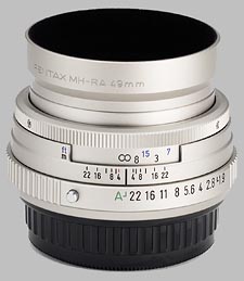 image of the Pentax 43mm f/1.9 Limited SMC P-FA lens