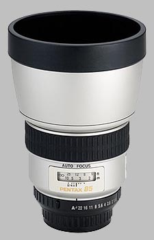 image of the Pentax 85mm f/1.4 IF SMC P-FA lens