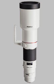 image of the Pentax 560mm f/5.6 ED AW HD DA lens