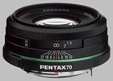 image of Pentax 70mm f/2.4 Limited SMC DA