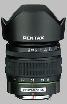 image of the Pentax 18-55mm f/3.5-5.6 SMC P-DA lens
