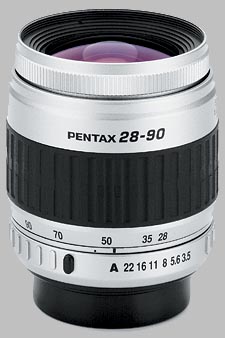image of the Pentax 28-90mm f/3.5-5.6 SMC P-FA lens
