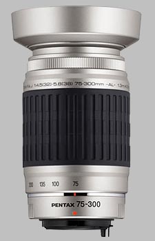 image of the Pentax 75-300mm f/4.5-5.8 AL SMC P-FA J lens
