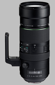 image of the Pentax 150-450mm f/4.5-5.6 ED DC AW HD D FA lens