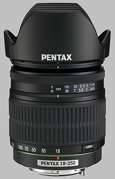 image of the Pentax 18-250mm f/3.5-6.3 ED AL IF SMC DA lens