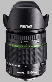 image of the Pentax 18-270mm f/3.5-6.3 ED SDM SMC DA lens