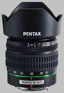 image of the Pentax 18-55mm f/3.5-5.6 AL II SMC DA lens
