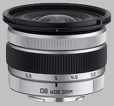 image of the Pentax Q 3.8-5.9mm f/3.7-4 08 Wide Zoom lens