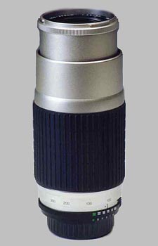 image of the Vivitar 100-300mm f/5.6-6.7 Series 1 AF lens