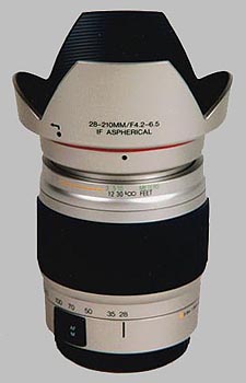 image of the Vivitar 28-210mm f/4.2-6.5 Series 1 AF lens