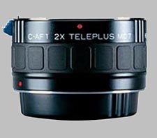 image of the Kenko 2X Teleplus MC7 AF lens