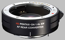 image of the Pentax 1.4X AF AW HD DA lens