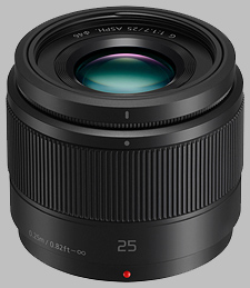 image of the Panasonic 25mm f/1.7 ASPH LUMIX G lens